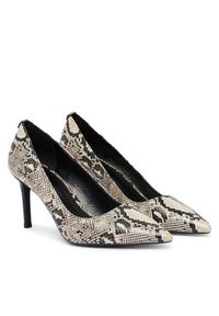 MICHAEL Michael Kors Szpilki Alina Felx Pump 40T6HNMP1E Beżowy. Kolor: beżowy. Materiał: skóra. Obcas: na szpilce #3