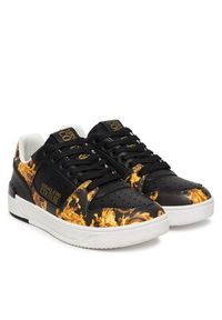 Versace Jeans Couture Sneakersy 80YA3SJ4 Czarny. Kolor: czarny. Materiał: skóra #5