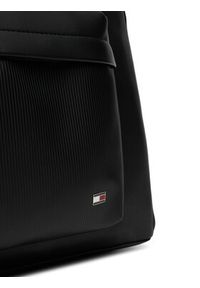 TOMMY HILFIGER - Tommy Hilfiger Torba Th Flag Duffle AM0AM14007 Czarny. Kolor: czarny. Materiał: skóra #2