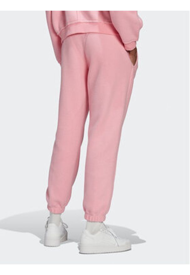 Adidas - adidas Spodnie dresowe Originals HL9148 Różowy Relaxed Fit. Kolor: różowy. Materiał: bawełna