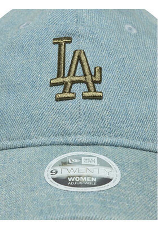 New Era Czapka z daszkiem LA Dodgers Womens MLB 9TWENTY 60667479 Niebieski. Kolor: niebieski. Materiał: bawełna