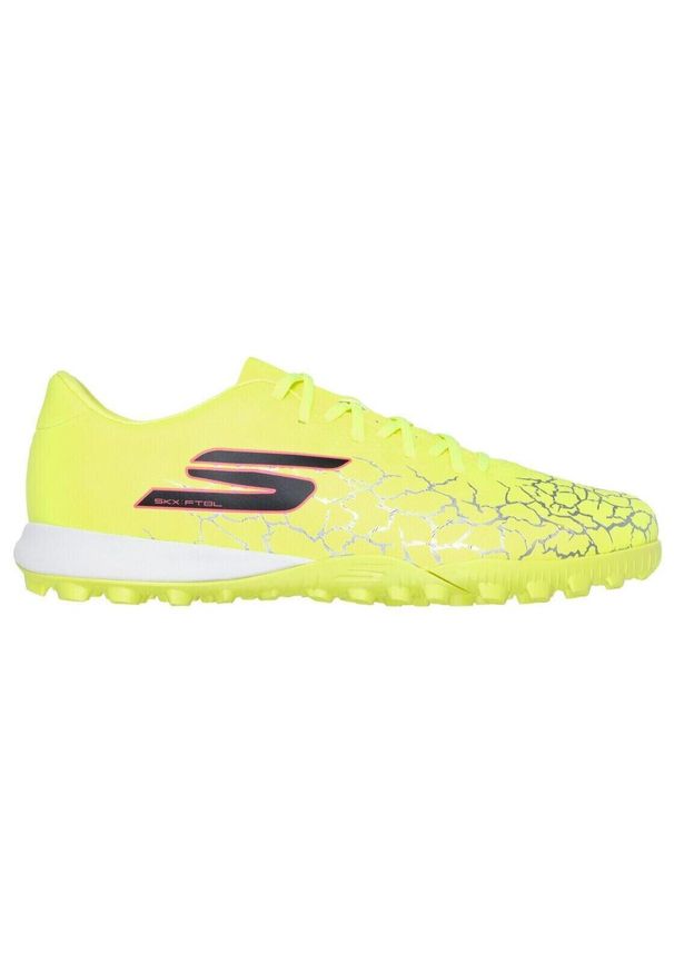 skechers - Buty piłkarskie męskie Skechers SKX Academy Gold 1.5 TF. Kolor: żółty. Sport: piłka nożna