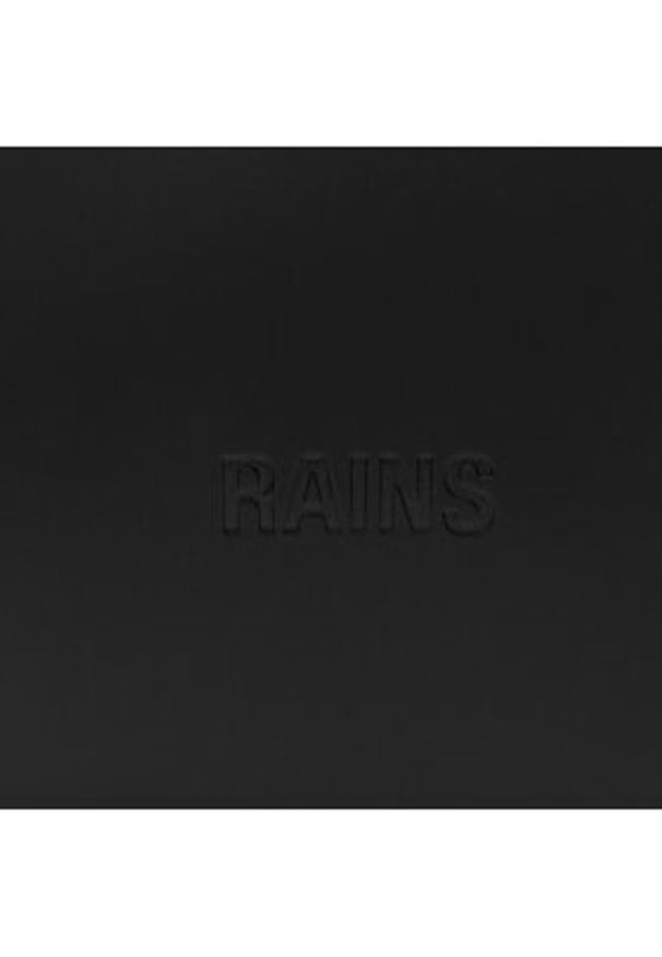 Rains Plecak Book Daypack W3 13260 Czarny. Kolor: czarny. Materiał: materiał