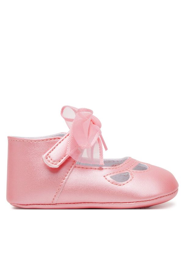 Półbuty Mayoral. Kolor: różowy