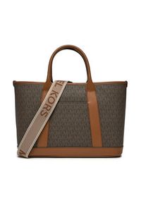 MICHAEL Michael Kors Torebka Luisa 30R4G99S2V Brązowy. Kolor: brązowy. Materiał: skórzane