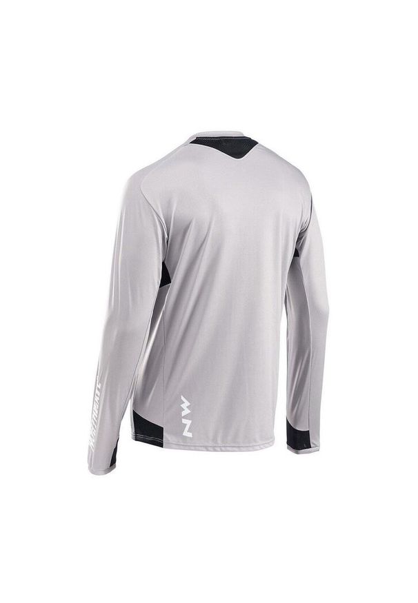 Koszulka rowerowa męskie NORTHWAVE EDGE MAN JERSEY LONG SLEEVE. Kolor: pomarańczowy. Materiał: jersey. Długość rękawa: długi rękaw