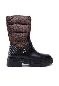 MICHAEL Michael Kors Botki Layton Bootie 40F2LTFE5Y Czarny. Kolor: czarny. Materiał: skóra #1