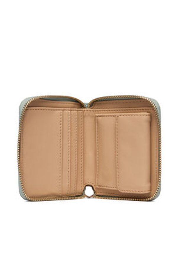 Guess Portfel Cresidia II Logo SWPD98 88137 Zielony. Kolor: zielony. Materiał: skóra