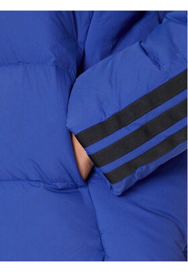 Adidas - adidas Kurtka puchowa Essentials Climawarm 3-Stripes JW9099 Niebieski Regular Fit. Kolor: niebieski. Materiał: syntetyk