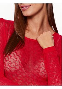 Guess Body O3BM11 KBXA0 Czerwony Slim Fit. Kolor: czerwony. Materiał: syntetyk #4