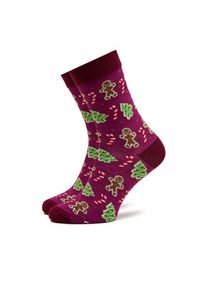Rainbow Socks Zestaw 2 par wysokich skarpet męskich Xmas Socks Balls Adults Gifts Pak 2 Zielony. Kolor: zielony. Materiał: materiał