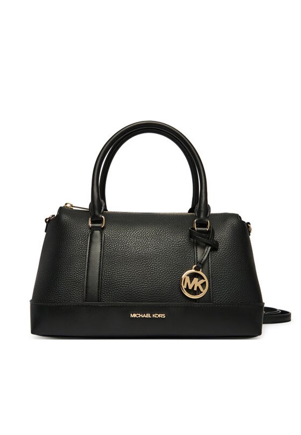 MICHAEL Michael Kors Torebka Andie 30S6G3PS2V Czarny. Kolor: czarny. Materiał: skórzane