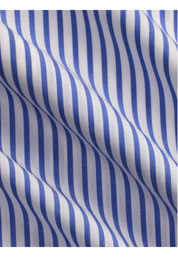 Polo Ralph Lauren Koszula 710B15595008 Niebieski Custom Fit. Typ kołnierza: polo. Kolor: niebieski. Materiał: bawełna