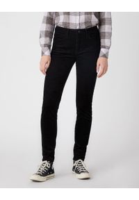 Wrangler - DAMSKIE SPODNIE MATERIAŁOWE WRANGLER SKINNY W28KWL100 112128354. Materiał: materiał #1