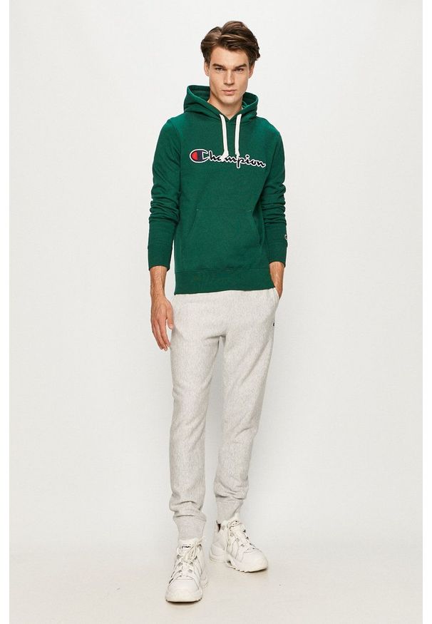 Champion - Spodnie. Okazja: na co dzień. Kolor: szary. Styl: casual