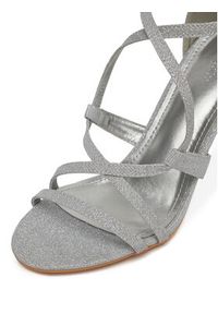 DeeZee Sandały F89725-88 Srebrny. Kolor: srebrny. Materiał: materiał #4