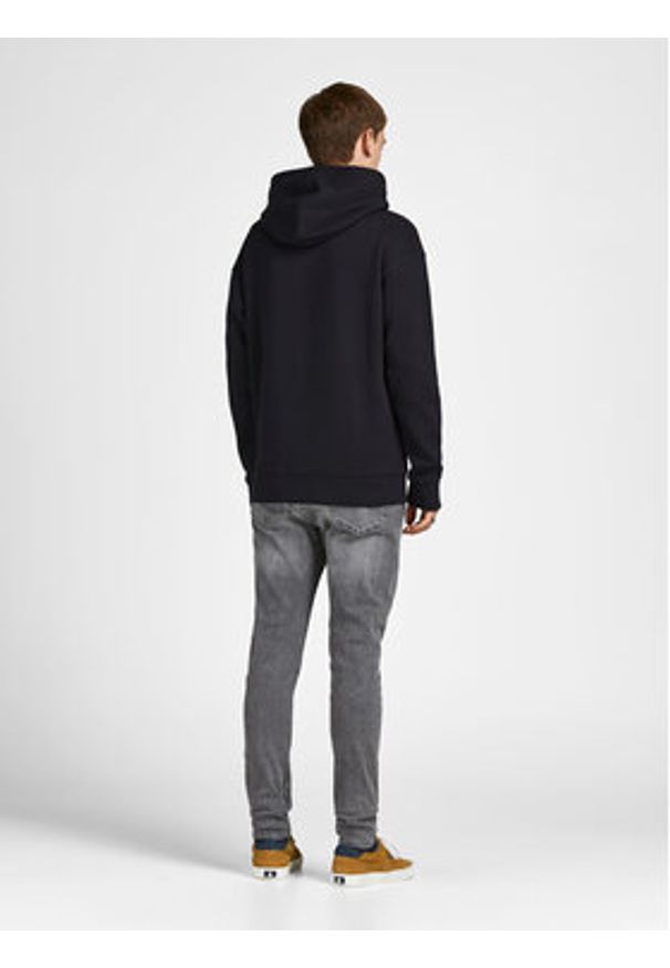 Jack & Jones Bluza Bradley 12249340 Czarny Relaxed Fit. Kolor: czarny. Materiał: syntetyk, bawełna
