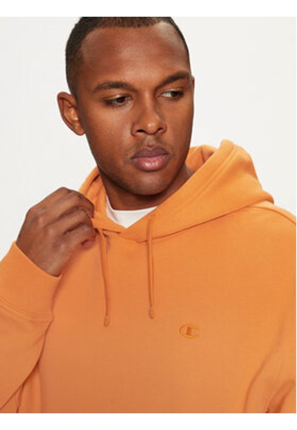 Champion Bluza 220274 Pomarańczowy Relaxed Fit. Kolor: pomarańczowy. Materiał: bawełna, syntetyk
