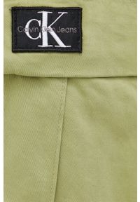 Calvin Klein Jeans spodnie J30J319650.PPYY męskie kolor zielony proste. Kolor: zielony #3