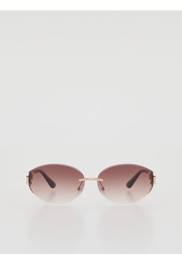 Reserved - Okulary przeciwsłoneczne - brązowy. Kolor: brązowy