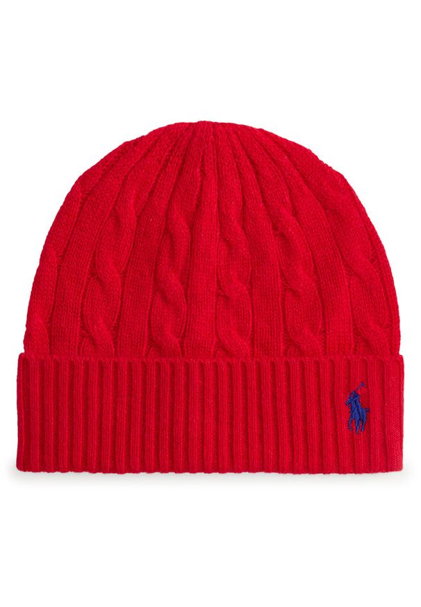 Czapka Polo Ralph Lauren. Kolor: czerwony