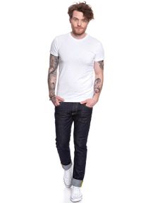 Lee - LEE T SHIRT TWIN PACK CREW WHITE L680AI12. Kolor: biały #4