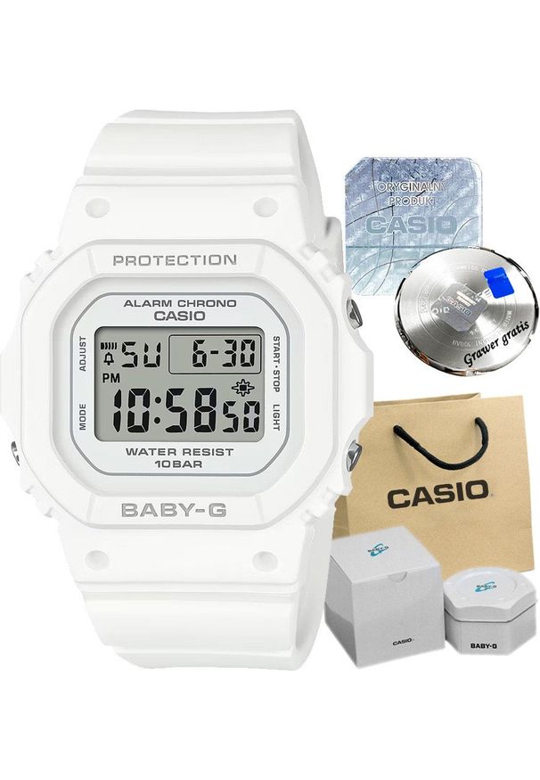 Zegarek damski Casio BABY-G ROSE-7 z GRAWEREM