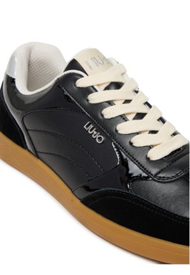 Liu Jo Sneakersy Connor 01 BF5069 PX769 Czarny. Kolor: czarny. Materiał: skóra