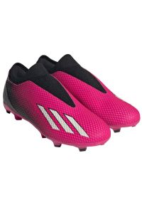 Adidas - Buty piłkarskie adidas X Speedportal.3 Fg Ll M GZ5065 róże i fiolety różowe. Kolor: różowy. Materiał: syntetyk, guma. Sport: piłka nożna #4