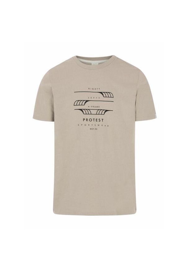 Koszulka Protest Prtrimble. Kolor: beżowy