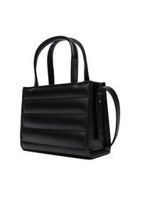 Calvin Klein Torebka Line Quilt Mini Tote K60K612116 Czarny. Kolor: czarny. Materiał: skórzane #4