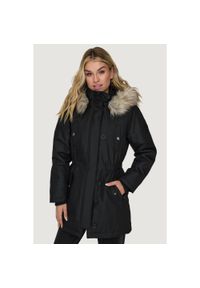 only - Parka Kobieta ONLY ONLIRIS FUR WINTER PARKA CC 2023 OTW. Kolor: czarny. Materiał: poliester. Sezon: zima #1
