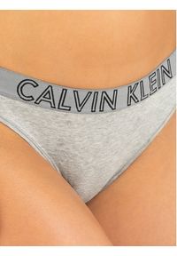 Calvin Klein Underwear Stringi Ultimate 000QD3636E Szary. Kolor: szary. Materiał: bawełna #2