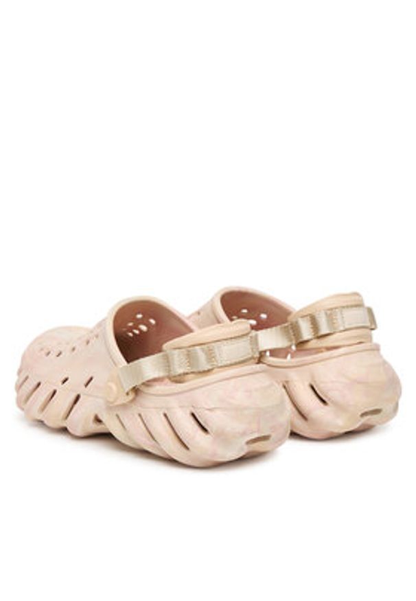 Crocs Klapki Echo Marbled Clog 208454 Kolorowy. Wzór: kolorowy