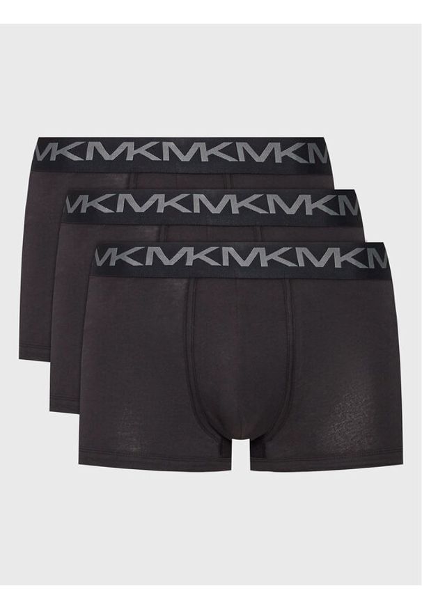 Michael Kors Komplet 3 par bokserek 6BR1T10033 Czarny. Kolor: czarny. Materiał: bawełna