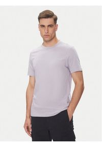 BOSS T-Shirt Tegood 50508243 Fioletowy Regular Fit. Kolor: fioletowy. Materiał: bawełna