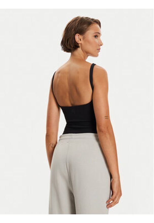 Reebok Body Bodysuit 100201904 Czarny Slim Fit. Kolor: czarny. Materiał: syntetyk
