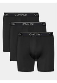 Calvin Klein Komplet 3 par bokserek Boxer Brief 3Pk 000NB2570A Czarny. Kolor: czarny. Materiał: syntetyk