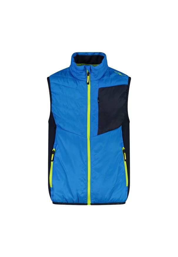 Kurtka dziecięca bez rękawów CMP. Kolor: szary, niebieski, wielokolorowy. Długość rękawa: bez rękawów