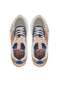 Pepe Jeans Sneakersy Winslow Serie PLS600013 Brązowy. Kolor: brązowy. Materiał: skóra, zamsz #4