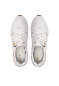 Geox Sneakersy D Cristael D45MXE 00085 C1000 Biały. Kolor: biały. Materiał: skóra #6