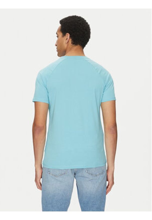 BOSS T-Shirt 50517970 Niebieski Slim Fit. Kolor: niebieski. Materiał: bawełna