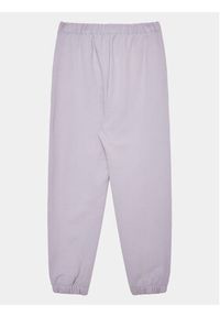 Calvin Klein Jeans Spodnie dresowe Monogram IG0IG02094 Fioletowy Regular Fit. Kolor: fioletowy. Materiał: bawełna