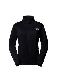 Bluza The North Face Mistyescape 0A87HT4HF1 - czarna. Kolor: czarny. Materiał: elastan, poliester, polar. Styl: klasyczny. Sport: narciarstwo