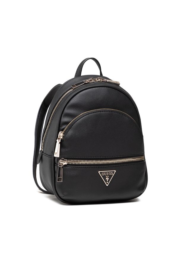 Plecak Guess - Manhattan (BG) HWBG69 94320 BLA. Kolor: czarny. Materiał: skóra