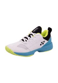 YONEX - Buty do tenisa dla dzeici Yonex Power Cushion SHT Lumio Junior. Kolor: biały, wielokolorowy, niebieski. Sport: tenis