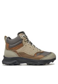 Merrell Trekkingi Speed Solo Mid Wp J037859 Szary. Kolor: szary. Materiał: skóra, zamsz. Sport: turystyka piesza #1