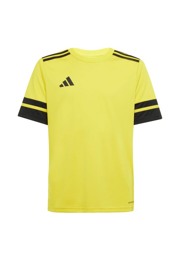 Adidas Sport Squa25 Jsy Y Koszulka Dzieci. Kolor: żółty, wielokolorowy, czarny. Sport: piłka nożna