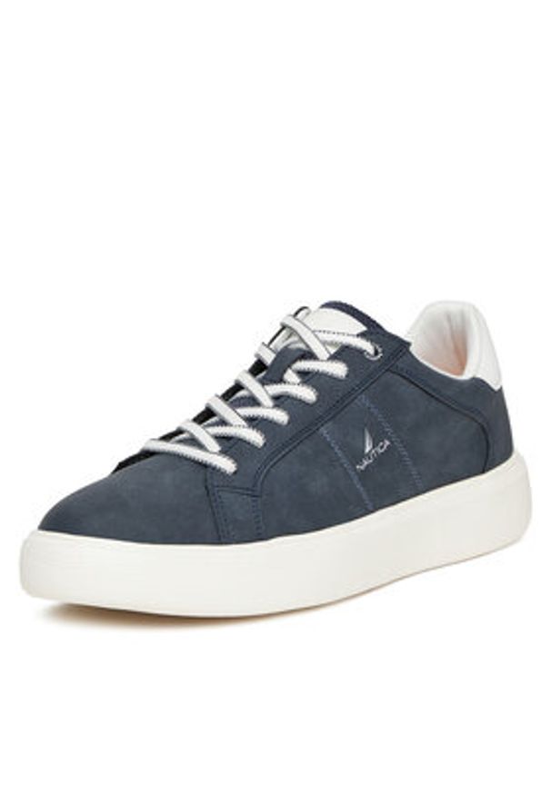 Nautica Sneakersy 24SC022 Granatowy. Kolor: niebieski. Materiał: materiał