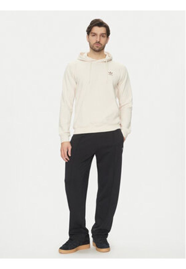 Adidas - adidas Bluza Trefoil Essentials JD2408 Écru Regular Fit. Materiał: bawełna